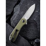 Ніж складаний кишеньковий Civivi Elementum, (7.5 см) D2 / G10 оливковий