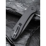 Ніж складаний туристичний Civivi Elementum Pocket, (8.9 см) 14C28N / G10 чорний