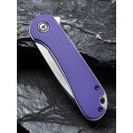 Ніж складаний кишеньковий Civivi Elementum, (7.5 см) D2 / G10 фіолетовий