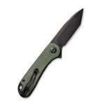 Ніж складаний кишеньковий Civivi Elementum, (7.5 см) D2 / Micarta зелений