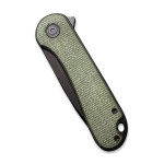 Ніж складаний кишеньковий Civivi Elementum, (7.5 см) D2 / Micarta зелений