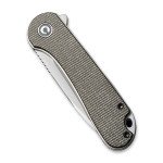 Ніж складаний кишеньковий Civivi Elementum, (7.5 см) D2 / Micarta коричневий