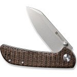 Ніж складаний кишеньковий Sencut Fritch, (7.6 см) 9Cr18MoV / Micarta коричневий