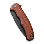 Ніж складаний туристичний Civivi Praxis, (9.5 см) 9Cr18MoV / Cuibourtia Wood