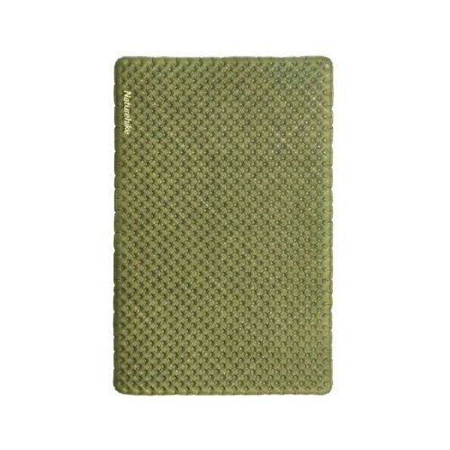 Матрац туристичний надувний двомісний Naturehike CNH22DZ018, надлегкий, 196x120x7 см, зелений, для туризму із мішком для надування