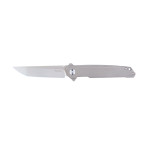 Ніж складаний туристичний Ruike M126-TZ, (9.1 см) steel 154СМ / TC4 (титан) сірий