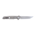 Ніж складаний туристичний Ruike M126-TZ, (9.1 см) steel 154СМ / TC4 (титан) сірий