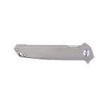 Ніж складаний туристичний Ruike M126-TZ, (9.1 см) steel 154СМ / TC4 (титан) сірий