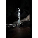 Ніж складаний кишеньковий Ruike M661-TZ, (7.4 см) steel 154СМ / G10 чорний