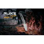 Ніж складаний кишеньковий Ruike M661-TZ, (7.4 см) steel 154СМ / G10 чорний