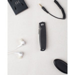 Ніж складаний кишеньковий Ruike M662-TZ, (7.4 см) steel 154СМ / TC4 (титан) + G10 чорний