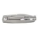 Ніж складаний кишеньковий Ruike M662-TZ, (7.4 см) steel 154СМ / TC4 (титан) + G10 чорний