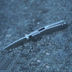 Ніж складаний кишеньковий Ruike M671-TZ, (7 см) steel 154СМ / TC4 (титан) сірий