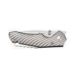 Ніж складаний кишеньковий Ruike M671-TZ, (7 см) steel 154СМ / TC4 (титан) сірий