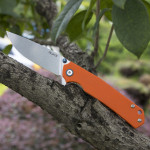 Ніж складаний туристичний Ruike P801-G, (8.6 см) 14C28N / G10 оливковий