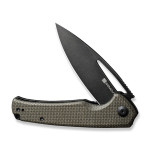 Ніж складаний туристичний Sencut Mims, (8.8 см) 9Cr18MoV / Micarta темно-зелений
