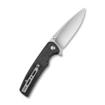 Ніж складаний туристичний Sencut Sachse, (8.8 см) 9Cr18MoV / Micarta чорний