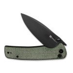Ніж складаний туристичний Sencut Sachse, (8.8 см)  9Cr18MoV / Micarta зелений