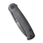 Ніж складаний туристичний Civivi Caetus Flipper, (8.8 см) Damascus / Carbon Fiber