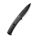 Ніж складаний туристичний Civivi Caetus Flipper, (8.8 см) Damascus / Carbon Fiber