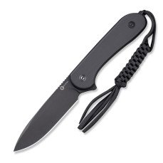 Ніж фіксований тактичний Civivi Elementum, (10.1 см) D2 / G10 чорний