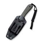 Ніж фіксований тактичний Civivi Elementum, (10.1 см) D2 / Micarta чорний