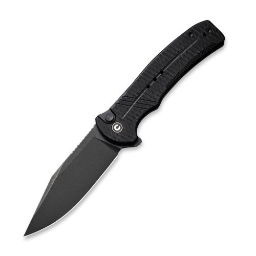Ніж складаний туристичний Civivi Cogent, (8.8 см) 14C28N / G10 чорний