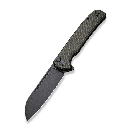 Ніж складаний туристичний Civivi Chevalier, (8.8 см) 14C28N / Micarta темно-зелений