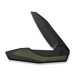 Ніж складаний туристичний Civivi Hypersonic, (9.4 см) 14C28N /  Steel & G10 чорно-зелений