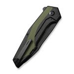 Ніж складаний туристичний Civivi Hypersonic, (9.4 см) 14C28N /  Steel & G10 чорно-зелений