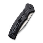 Ніж складаний туристичний Civivi Cogent, (8.8 см) 14C28N / Micarta чорний