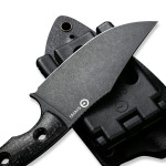 Ніж фіксований тактичний Civivi Midwatch, (8.6 см) N690 / Micarta чорний