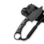 Ніж фіксований тактичний Civivi Midwatch, (8.6 см) N690 / Micarta чорний
