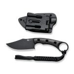 Ніж фіксований тактичний Civivi Midwatch, (8.6 см) N690 / Micarta чорний