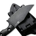 Ніж фіксований тактичний Civivi Midwatch, (8.6 см) N690 / Micarta чорний
