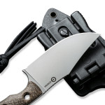 Ніж фіксований тактичний Civivi Midwatch, (8.6 см) N690 / Micarta коричневий