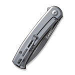 Ніж складаний туристичний Civivi Cetos, (8.8 см) 14C28N / Micarta & Stainless чорний