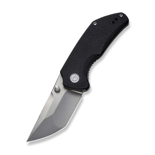 Ніж складаний кишеньковий Civivi Thug 2, (6.8 см) Nitro-V / G10 чорний