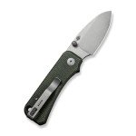 Ніж складаний кишеньковий Civivi Baby Banter, (5.9 см) Nitro-V / Micarta зелений