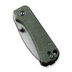 Ніж складаний кишеньковий Civivi Baby Banter, (5.9 см) Nitro-V / Micarta зелений
