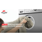 Спальник з капюшоном Naturehike M400 NH20MSD02, (1°C), правий, зелений