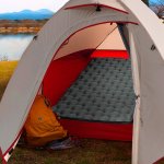 Матрац туристичний надувний одномісний Naturehike FC-10 NH19Z001-P, 195х59х65 мм, графітовий для кемпінгу
