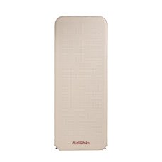 Матрац туристичний самонадувний одномісний Naturehike NH20DZ002, 200x76x6 см, бежевий