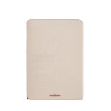 Матрац туристичний самонадувний двомісний Naturehike NH20DZ002, 196x130x6 см, бежевий