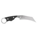 Ніж фіксований туристичний Ruike FS68, (8.6 см) 14C28N / G10 чорний