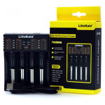 Зарядний пристрій Liitokala Lii-402, Ni-Mh/Li-ion/Li-Fe/LiFePO4, USB, Powerbank, LED, Box