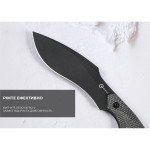 Ніж фіксований тактичний Civivi Vaquita II, (8.1 см) Nitro-V / Micarta чорний