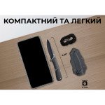 Ніж фіксований тактичний Civivi Mini Elementum, (5.7 см) Nitro-V / G10 чорний