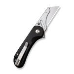 Ніж трапеція складаний кишеньковий Civivi Elementum Utility, (5.8 см) 6Cr13 / Aluminum чорний