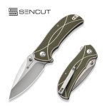 Ніж складаний туристичний Sencut Hyrax, (8.4 см) 9Cr18MoV / G10 сірий